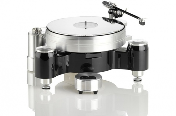 פטיפון  Acoustic Solid - Wood Round