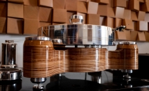 פטיפון Acoustic Solid - Round Wood